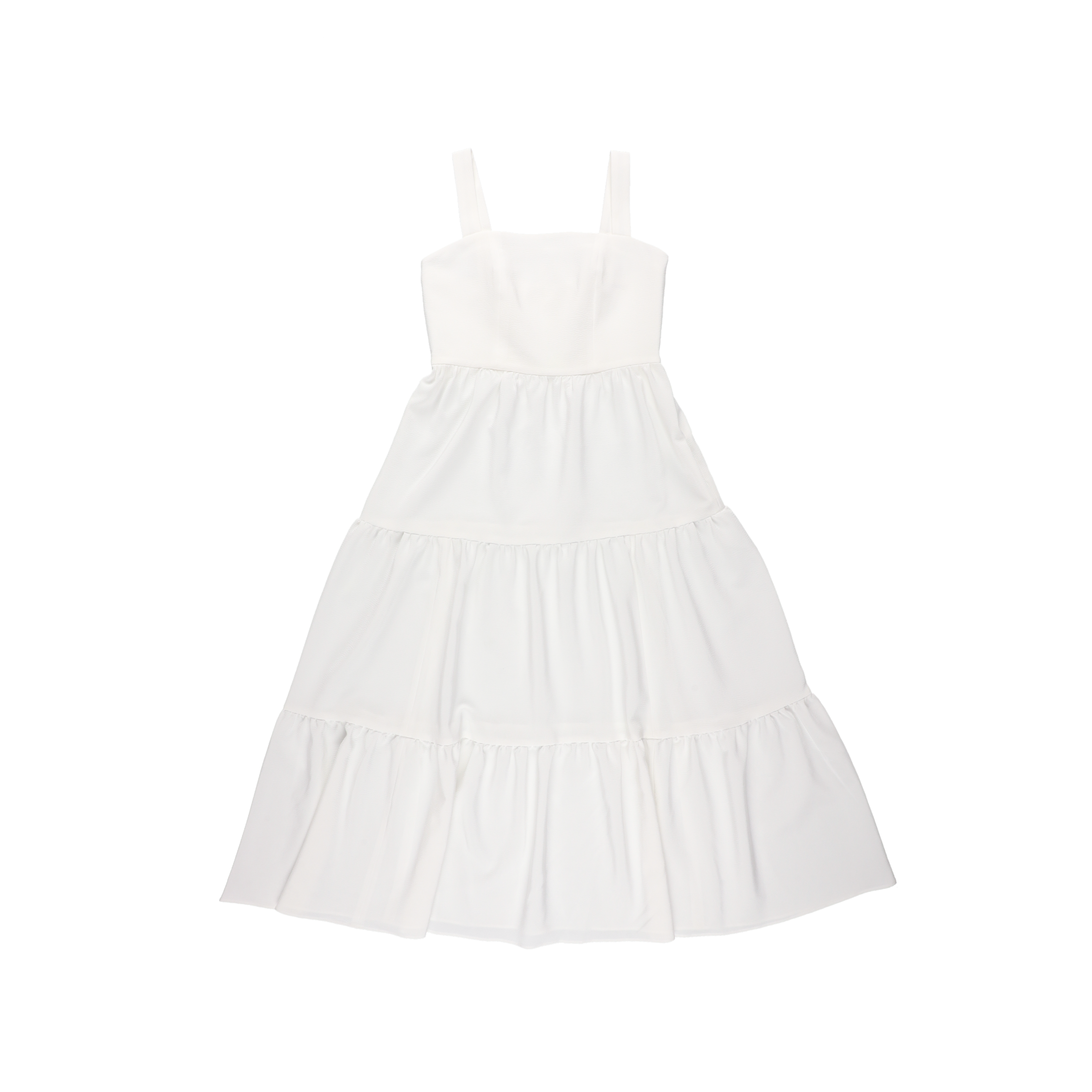 【WORKSHOP】桔梗 "Nui-shibori" Gathered tiered dress