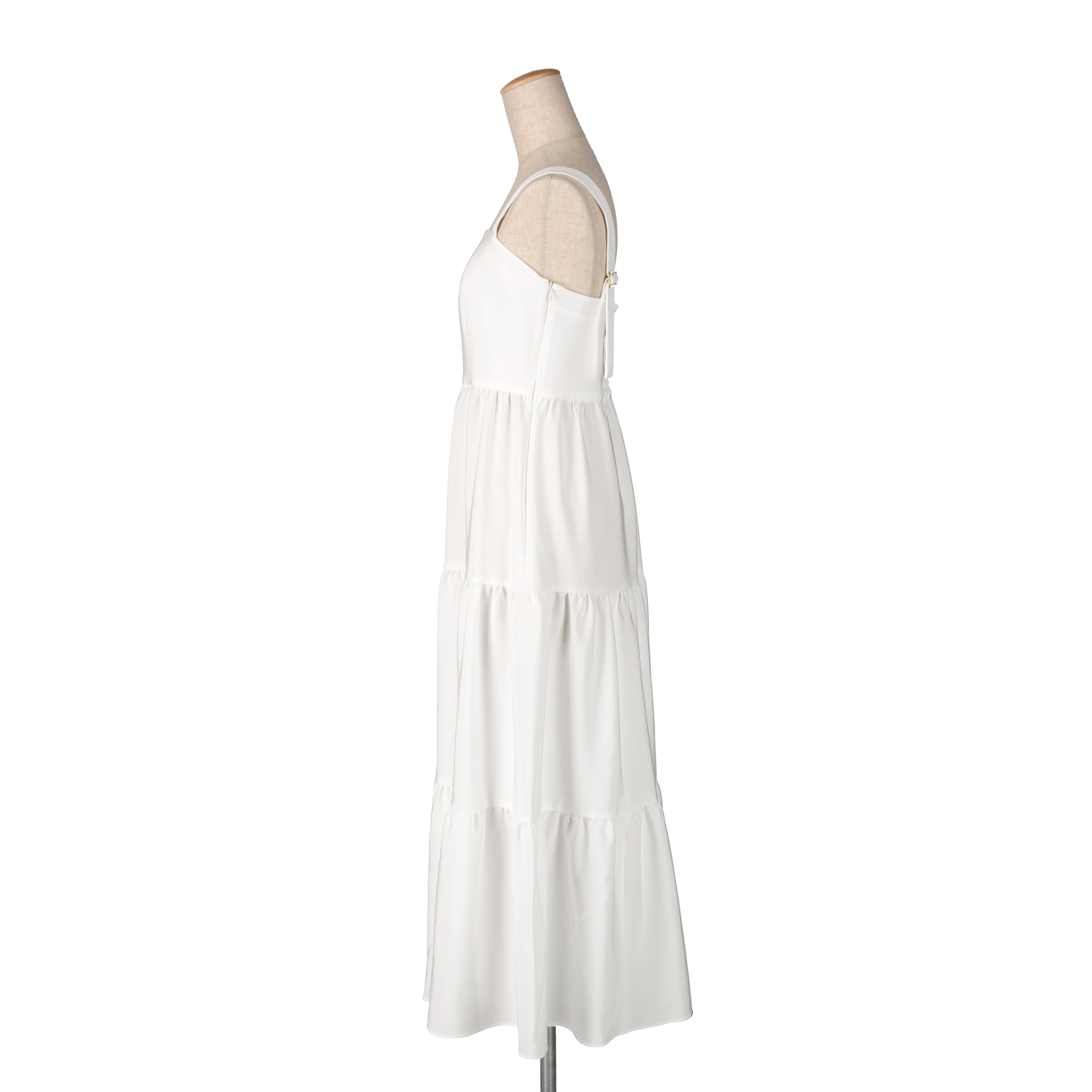 【WORKSHOP】桔梗 "Nui-shibori" Gathered tiered dress