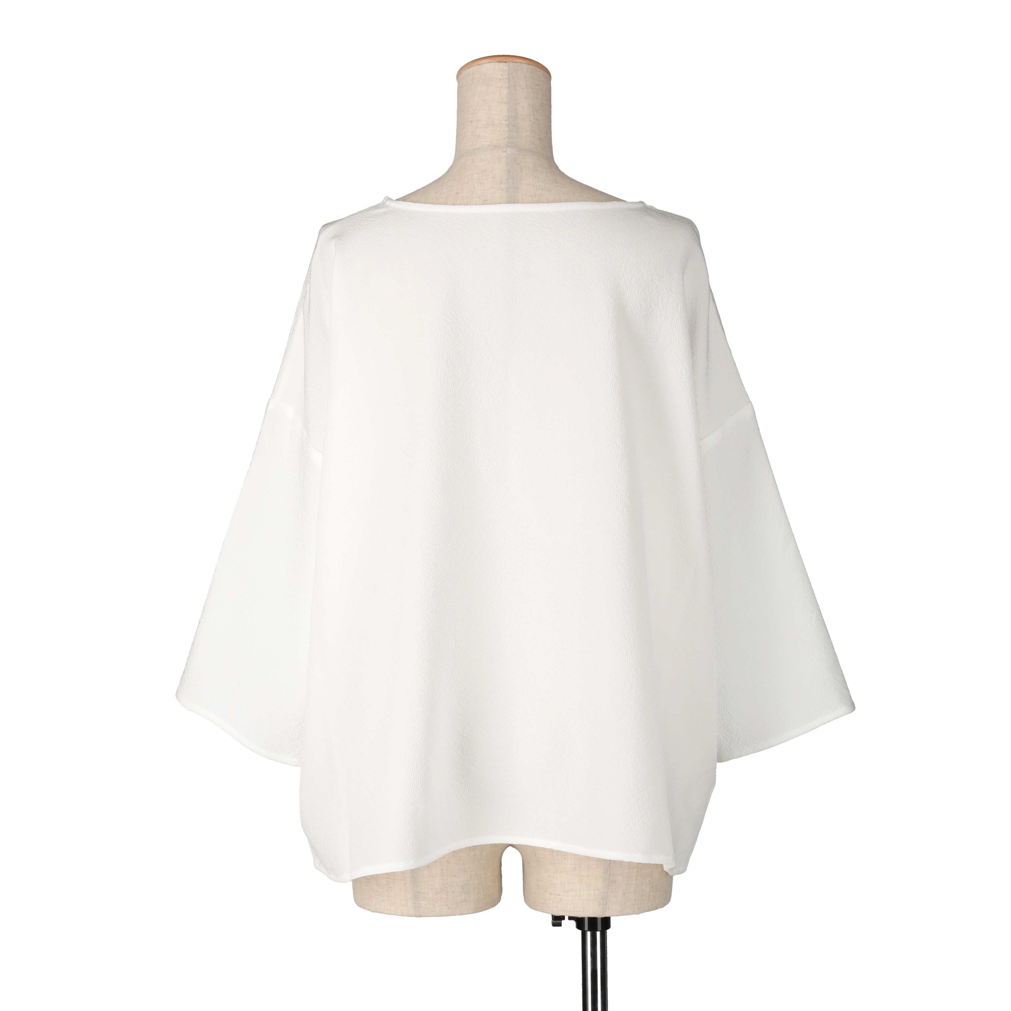 【WORKSHOP】青柳"Shibori" half sleeve top