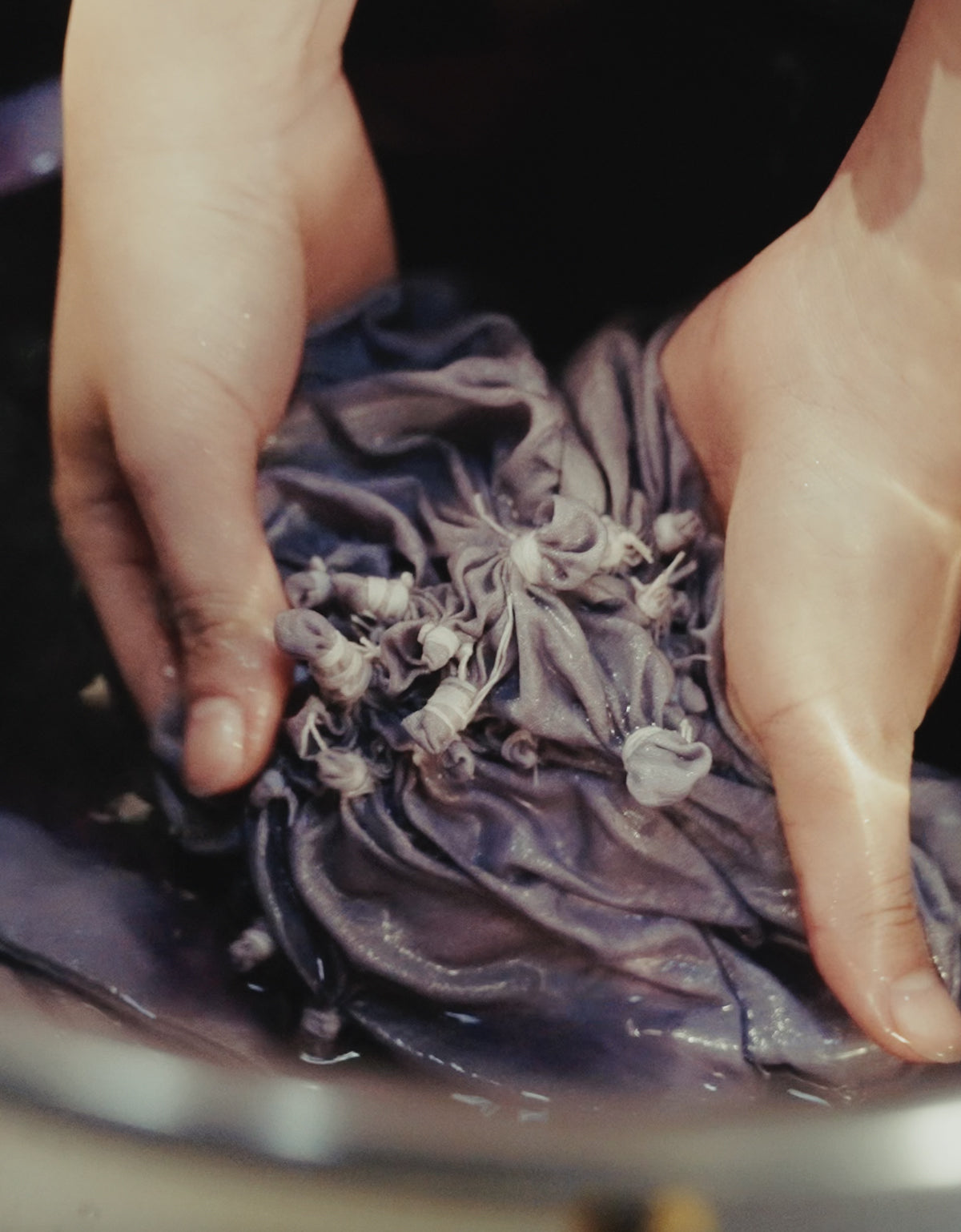 【WORKSHOP】桔梗 "Nui-shibori" ribbon camisole