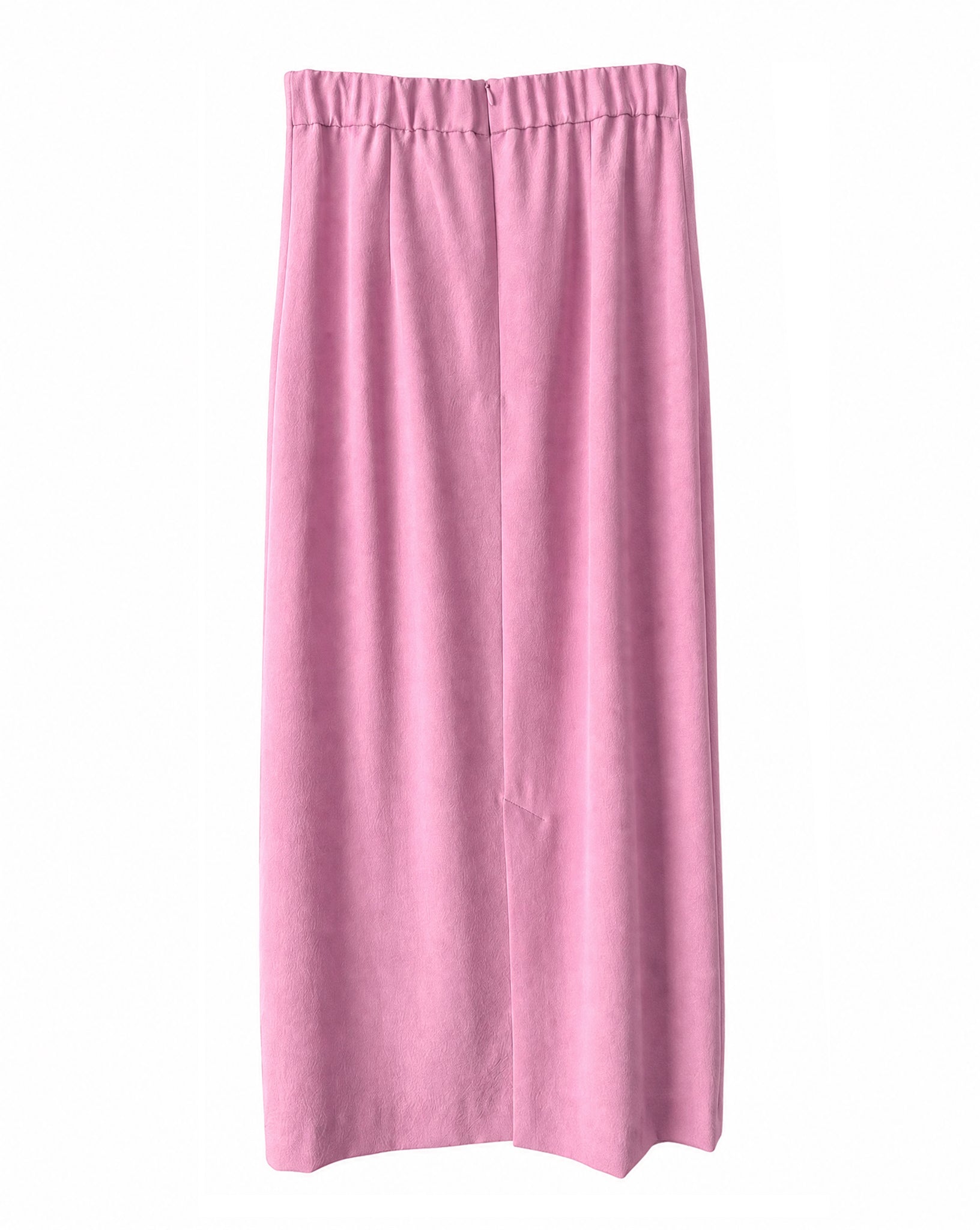 Natural-Dyed "Itajime Shibori" Silk Skirt YELLOW