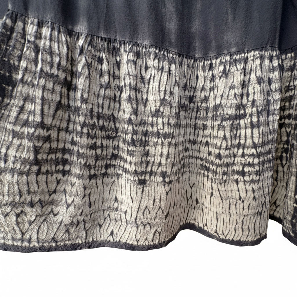 NUI SHIBORI Gathered Tiered Dress